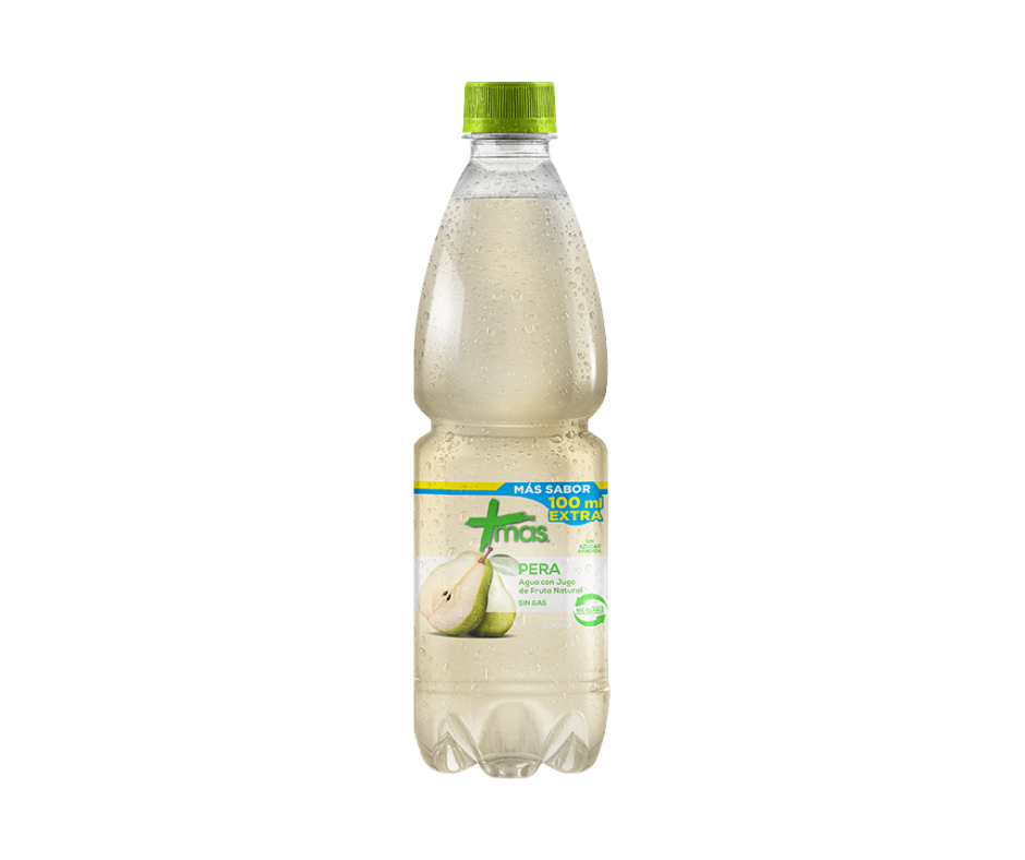 [U620-5] AGUA MAS PERA PET 600cc