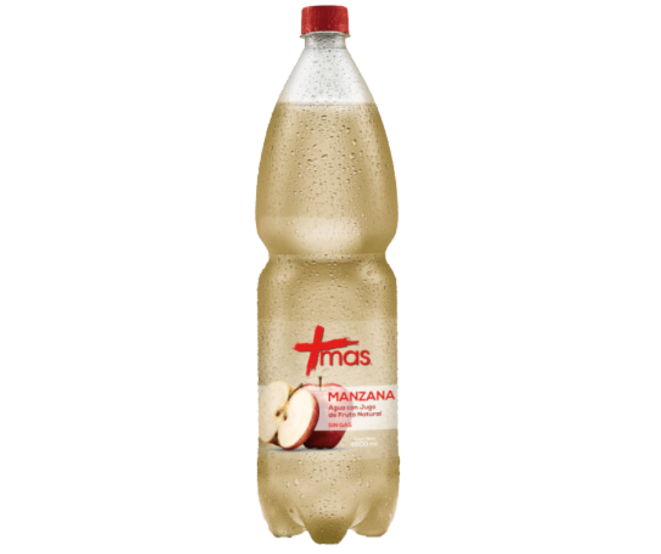 [U615-3] AGUA MAS MANZANA 1.6 LT PET