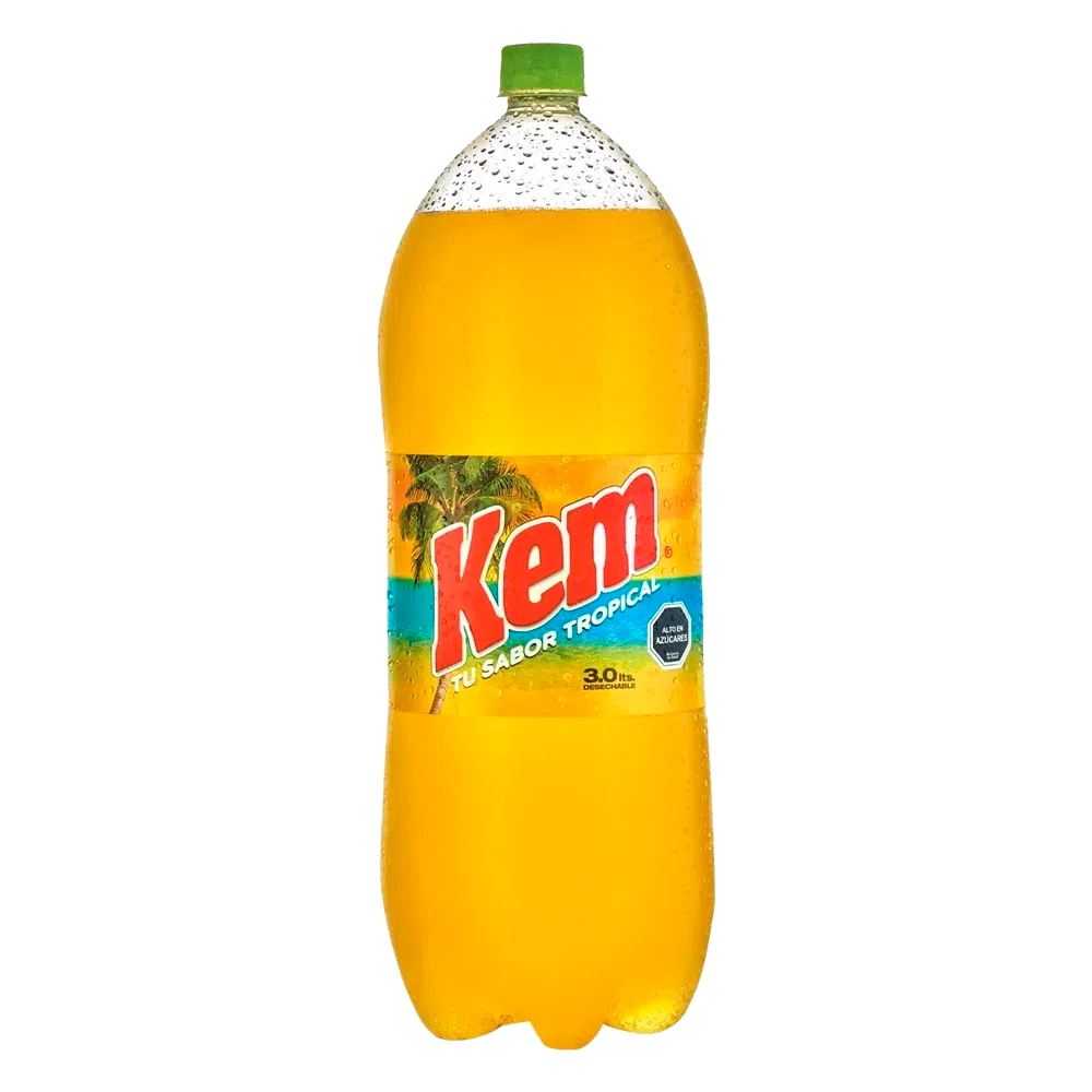 [U200-5] BEBIDA KEM PIÑA 3LT PET