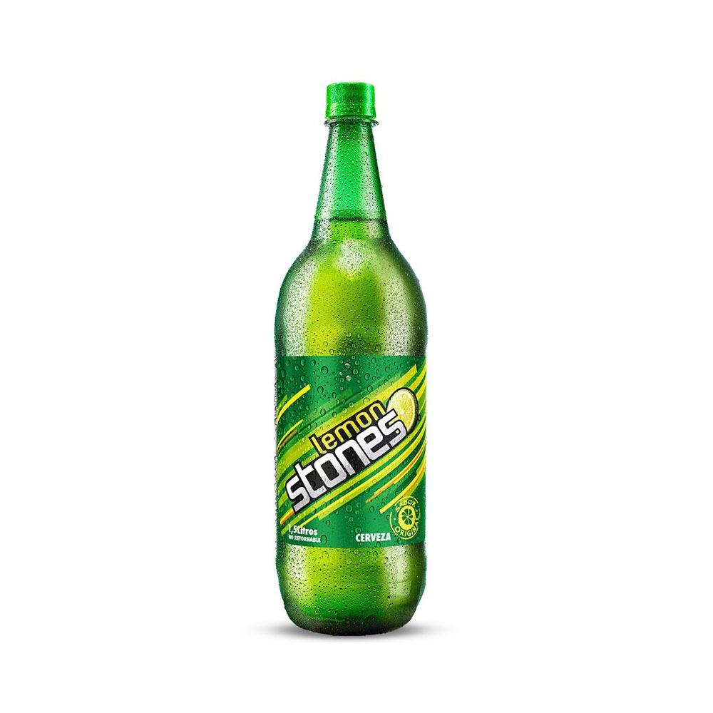 CERVEZA LEMON STONE BOT. 1.5LT PET (2.5º)