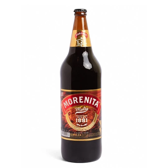 [400-37] CERVEZA MORENITA MALTA RET 1.2 LT (5.3º)