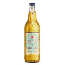 CERVEZA ROYAL GUARD GOLDEN LAGER 650cc (4,5º)