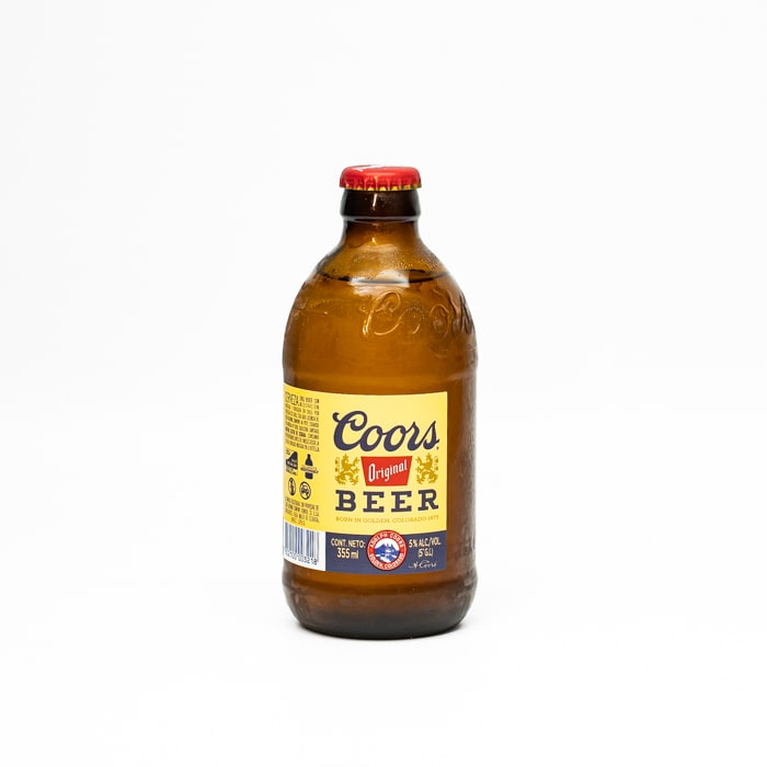 [400-7] CERVEZA COORS BOTELLIN 355CC (5º)