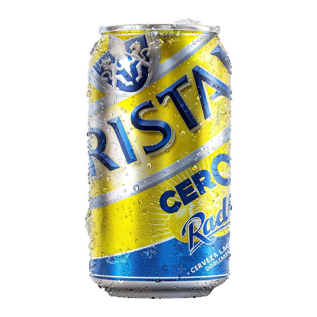 [400-12] CERVEZA CRISTAL RADLER CERO 350cc (0º)