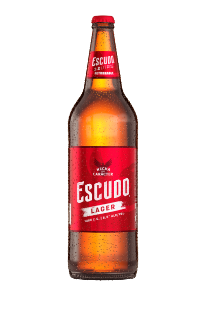 CERVEZA ESCUDO ROJA RET 1.2 LT (5°)