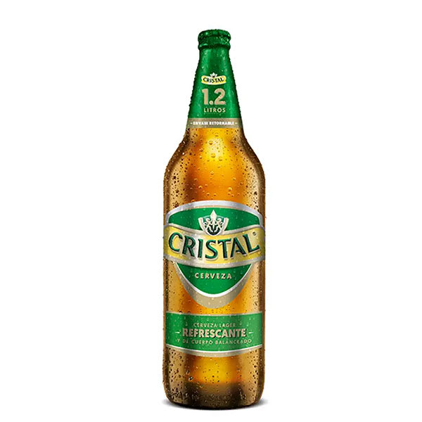 [400-13] CERVEZA CRISTAL RET 1.2 LT (4.6º)