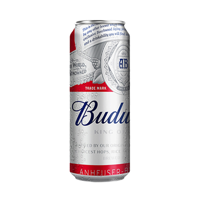 [400-6] CERVEZA BUDWEISER LATON 710cc (5.0º)