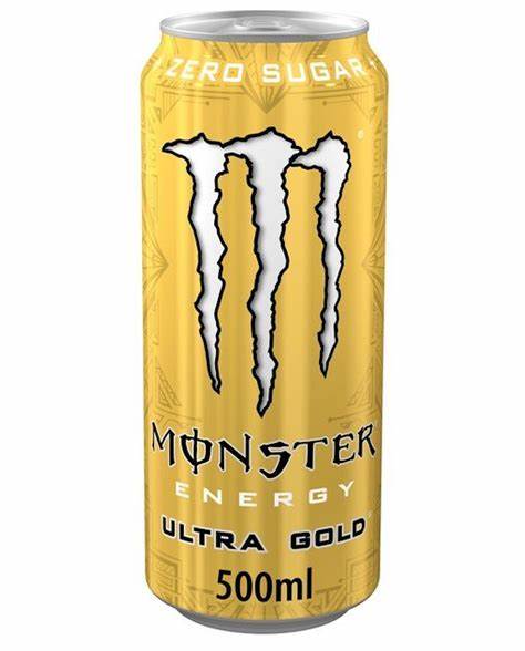 [U520-11] MONSTER ULTRA GOLD 473cc