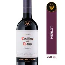 [V100-] VINO CASILLERO DEL DIABLO MERLOT RESERVA 750CC (13.5°)