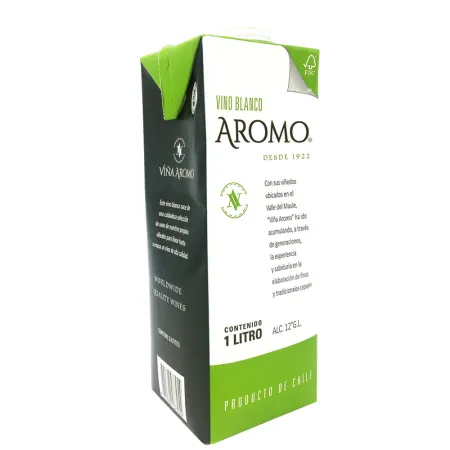 VINO AROMO BLANCO 1LT (12°)