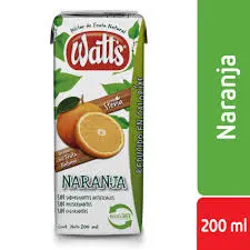 JUGO DE NARANJA WATTS 200ml
